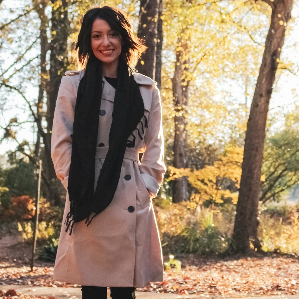 H&M Belted Tan Long Coat